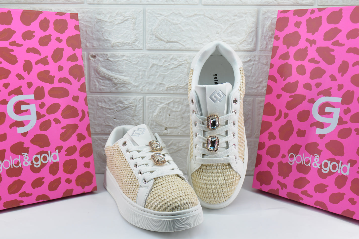 Sneakers Gold & Gold GB 960 BEIGE