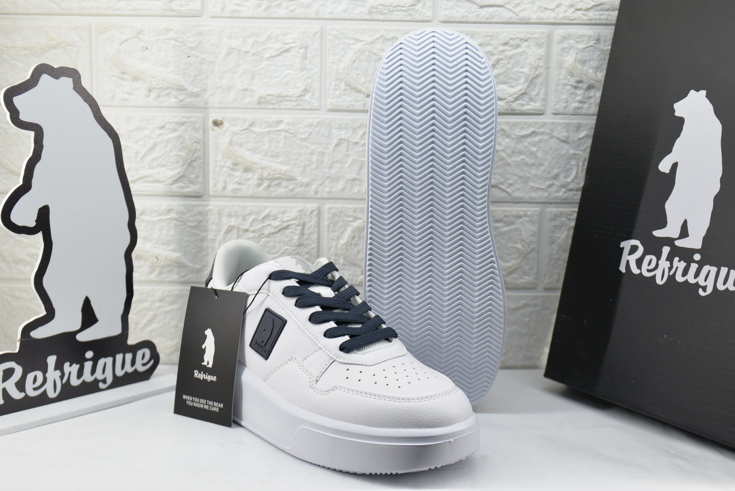 Sneakers Refrigue ART. PATRICK 425 WHITE\NAVY