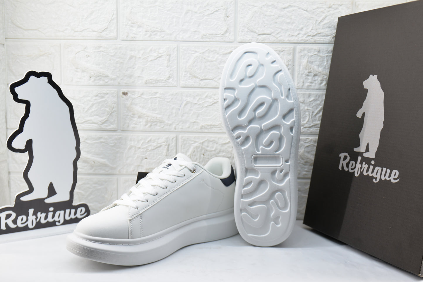 Sneakers Refrigue ART. 802 WHITE E BLUE
