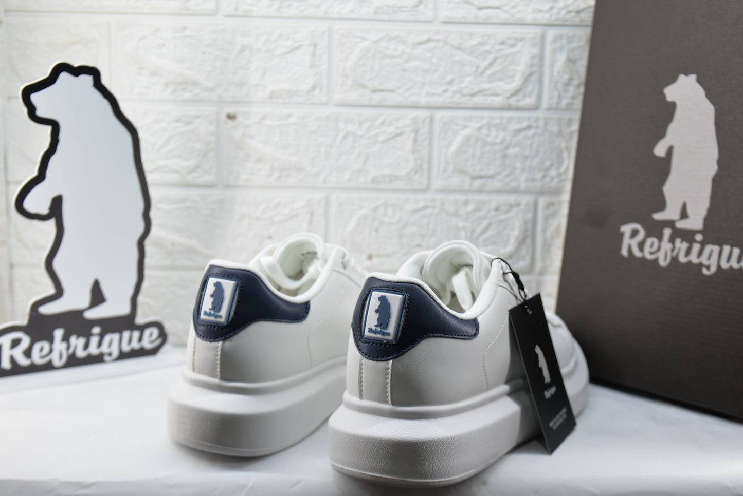 Sneakers Refrigue ART. 802 WHITE E BLUE