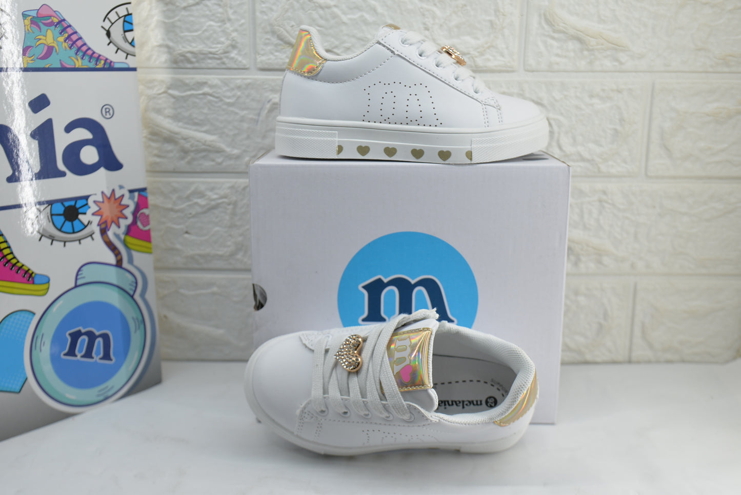 Sneakers Melania ART. M 2622 GOLD B