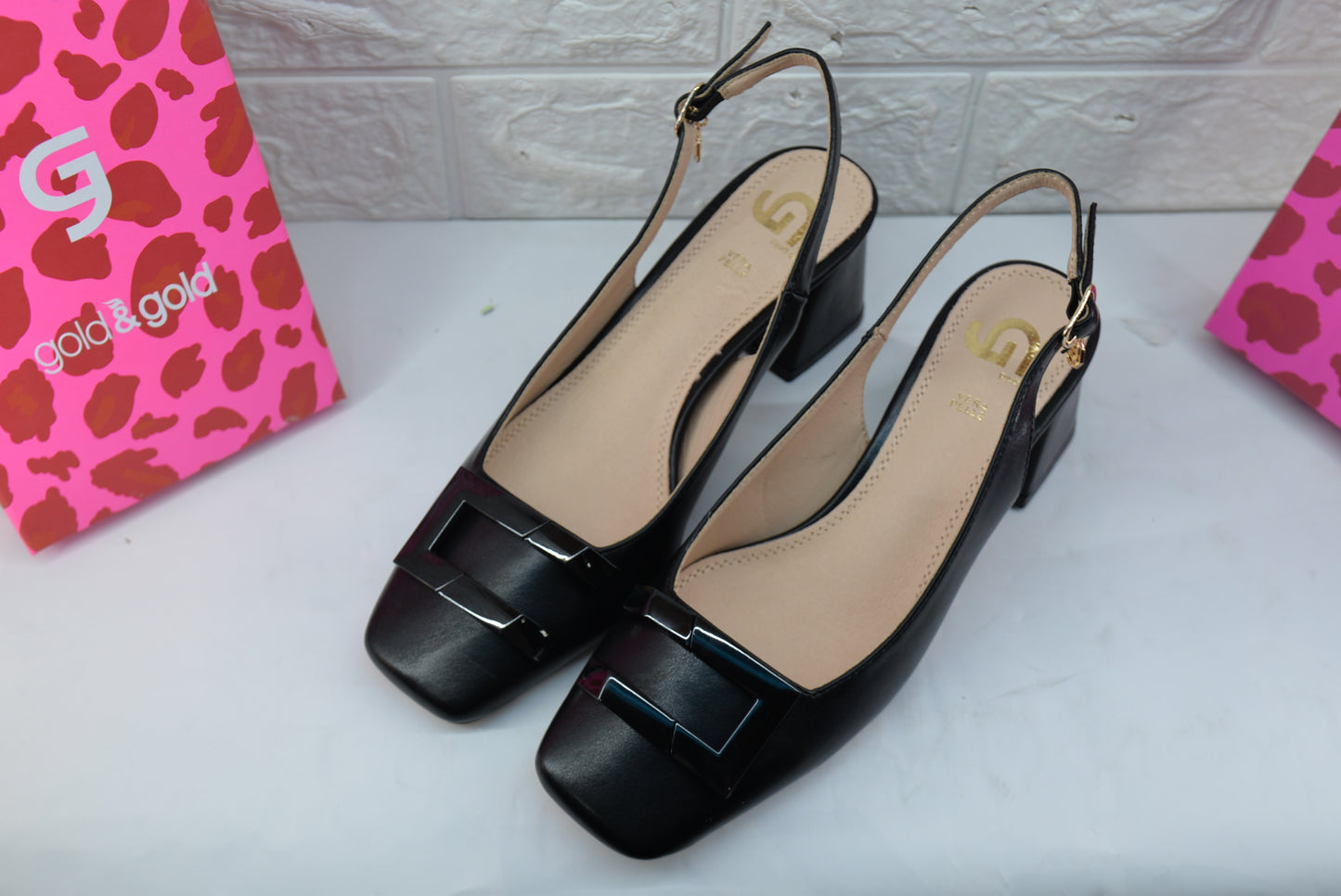 Décolleté Gold & Gold ART. GD 208 NERO