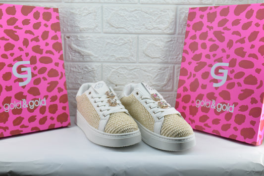 Sneakers Gold & Gold GB 960 BEIGE