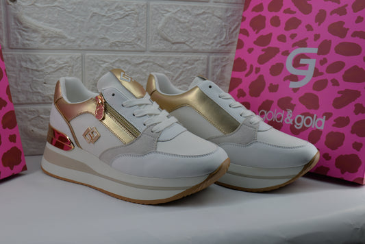 Sneakers Gold & Gold GB 836 BIANCO