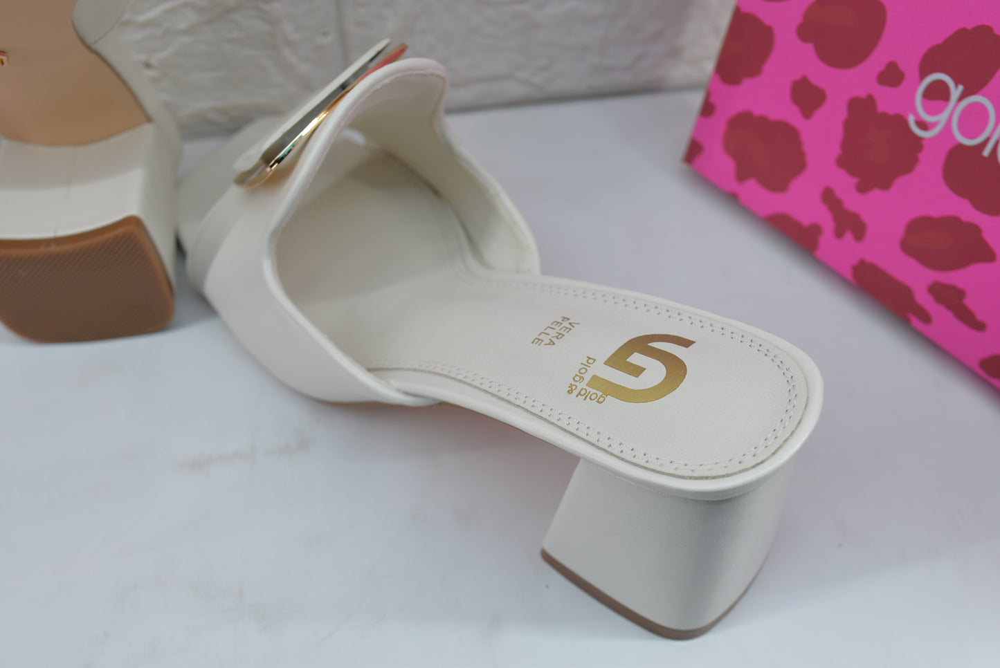 Sandalo Gold & Gold ART.  CP772 BIANCO