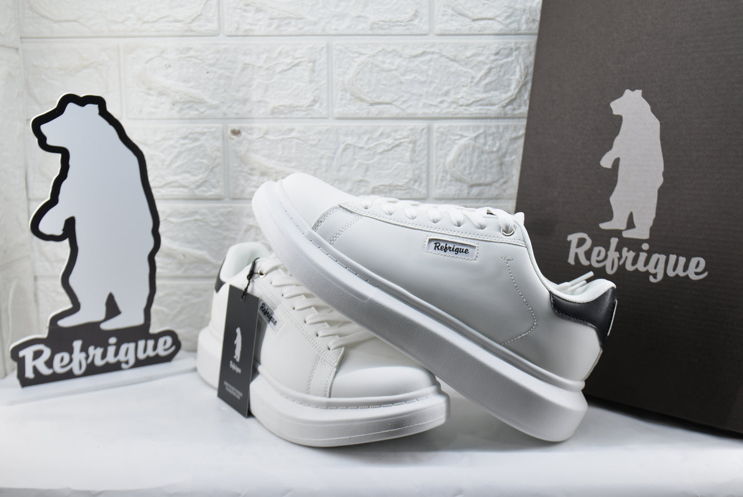 Sneakers Refrigue ART. 802 WHITE | BLACK