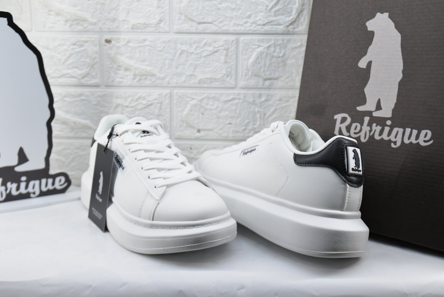 Sneakers Refrigue ART. 802 WHITE | BLACK
