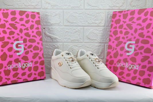 Sneakers Gold & Gold GB 923 BEIGE